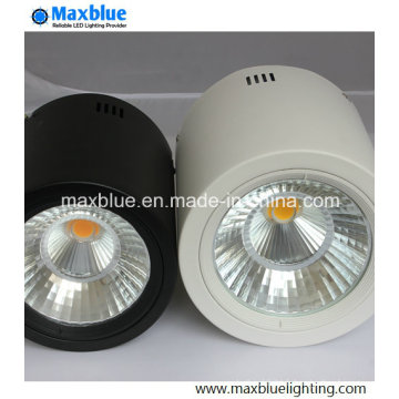 15W noir / blanc Dimmble Open Mount LED Downlight